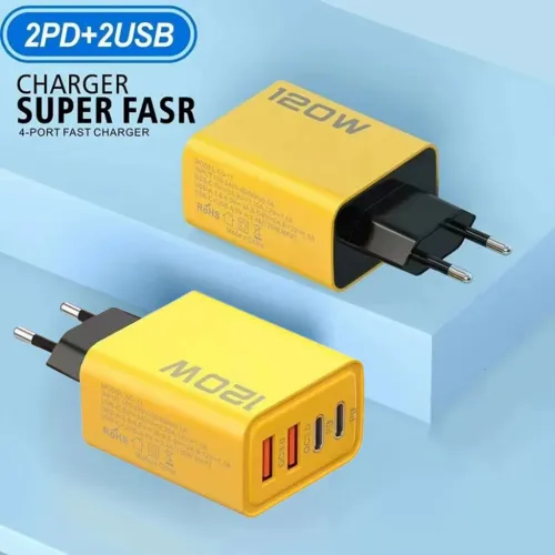 Chargeur Rapide USB Type-C 120W  شاحن سريع  بقدرة 120 واط