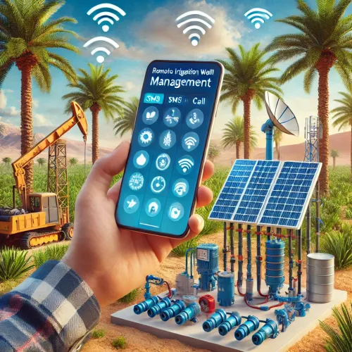 Système de sécurité et alarme forage et pivot d`irrigation