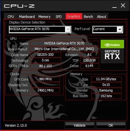 PC Gamer RTX 5070 i5 14400f