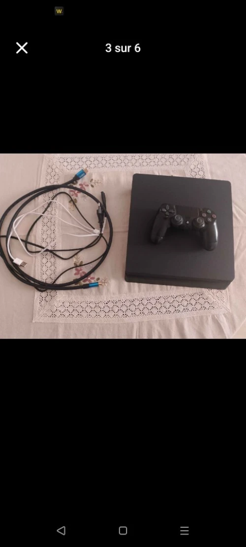 PS4 slim 1tb Caba France flashé