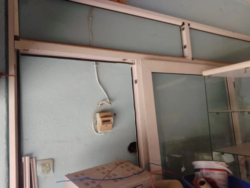  Vitrine aluminium 