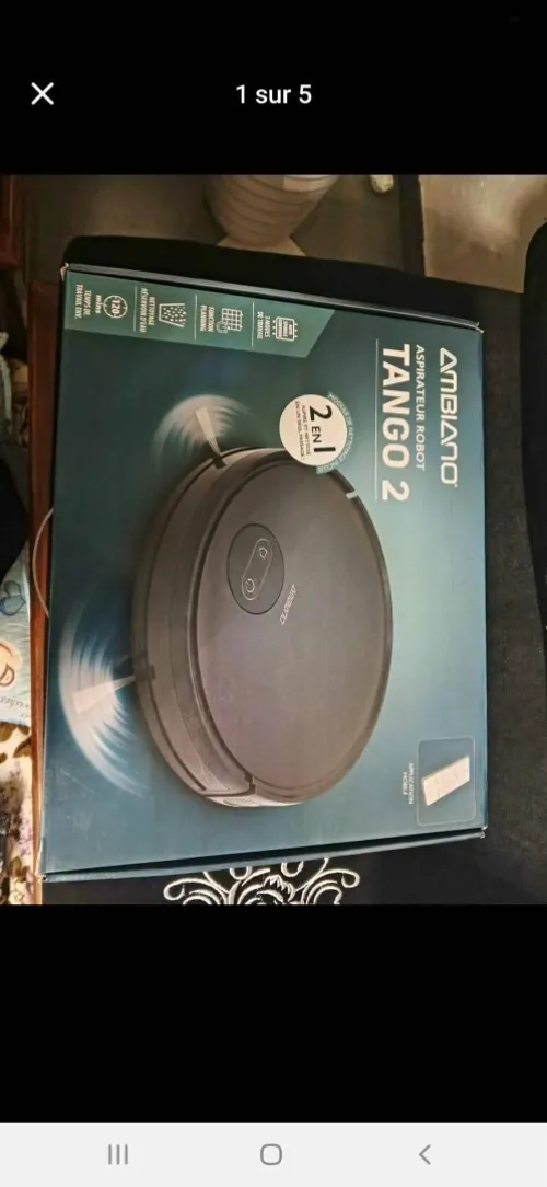 Aspirateur robot ambiano tango 2