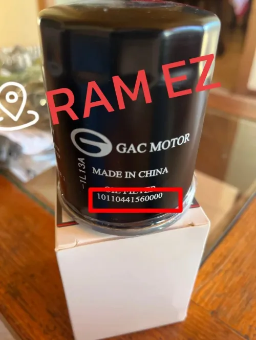 Filtre gac gs3