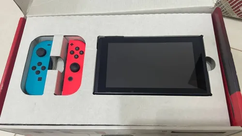 nintendo switch v2 flashé