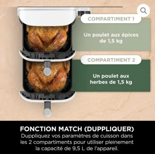 NINJA Double Stack XL Air Fryer H