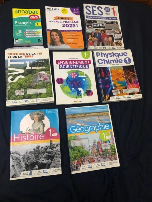 Livres première (1ere) programme Français 
