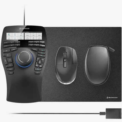 Souris 3D dédiée aux architectes et aux designers pro (Spacemouse entreprise kit2 3Dconnexion)