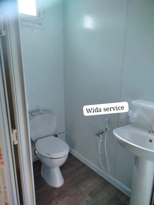 Cabine 9*3 2 chambre+ 2 sanitaire 