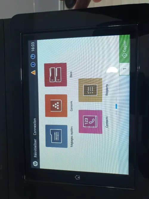 IMPRIMANTE  hp  COLOR LASER MANAGER MPF E57540 multifonction 