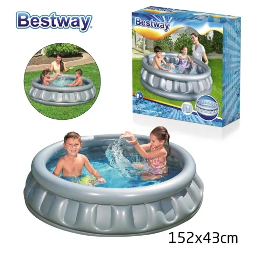 حوض السباحة للأطفال قابل للنفخ Piscine Gonflable Ronde Pour Enfants 152 x 43 cm Bestway