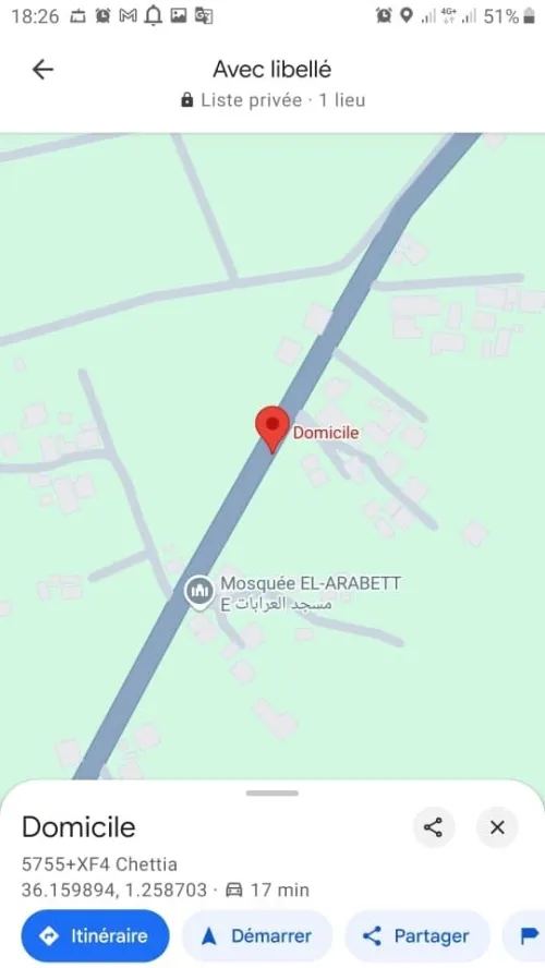 Vente Terrain Chlef Chettia