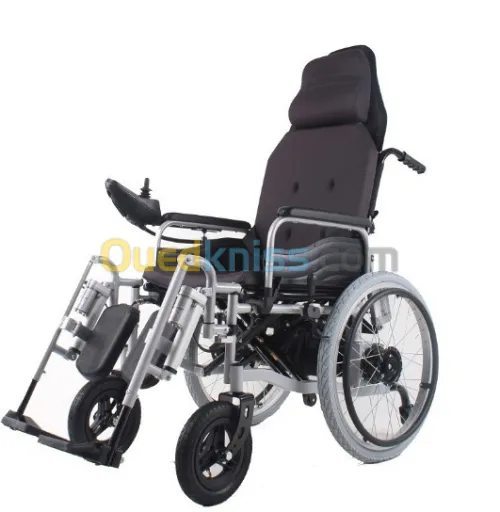 Fauteuil roulant électrique inclinable multipostions 