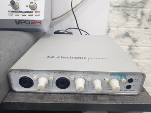 carte son t-c-electronic konect24d fire wire 