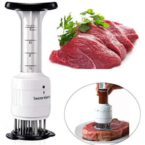 Attendrisseur de viande et injecteur de Marinade 2en1  مطري اللحوم وحاقن التتبيلة