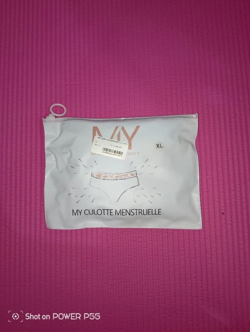 Culottes mensuelle Bio dentelle