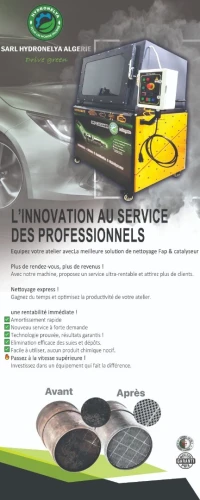 Machine dpf cleaner 