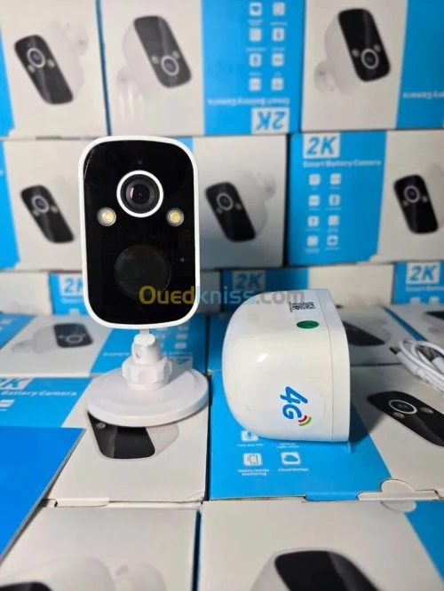 CAMERA SURVEILLANCE BATTERIE 4G OUTDOOR EXTERIEUR T4 Installation Facile