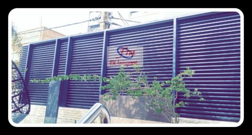 Brise vue, brise soleil, séparation aluminium. Jalousie. Piscine