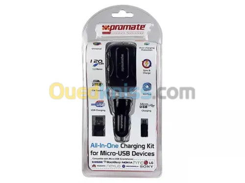 Promate Chargmate-eu1 kit de charge