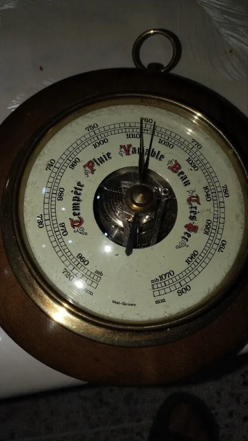 Horloge de température marine