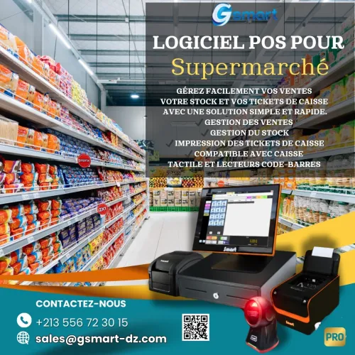 Vous avez un restaurant ou un magasin ? Simplifiez votre caisse avec GSMART POS !