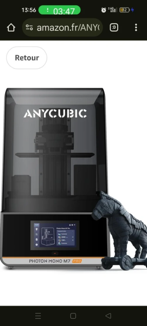Imprimante 3D anycubic M7 pro