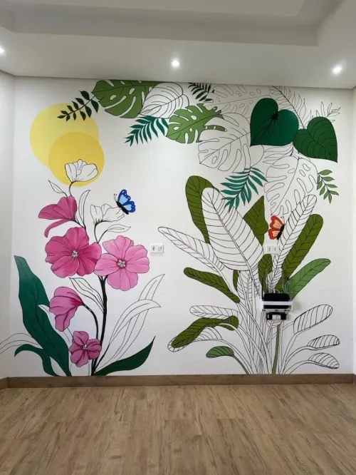 Dessinateur mural رسام جداريات