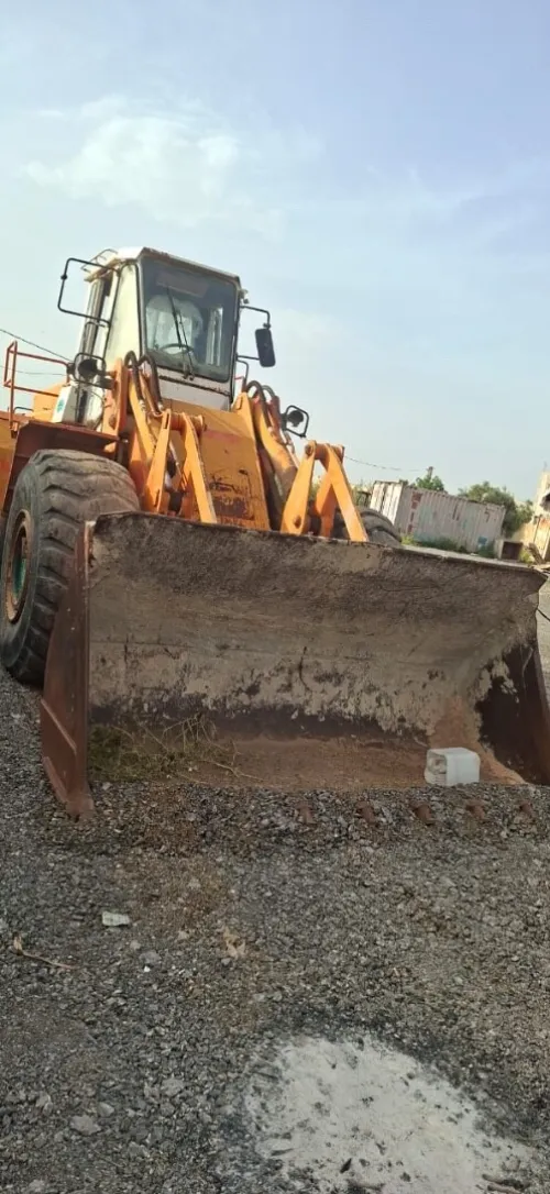 Fiât et caterpillar 2 Chargeur et niveleuse 1990