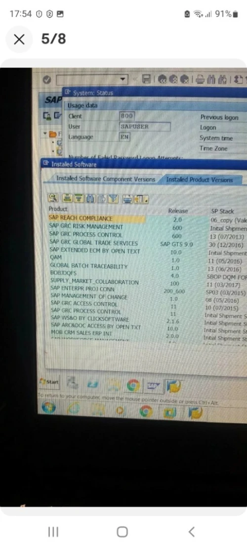 SAP IDES ECC EHP 8