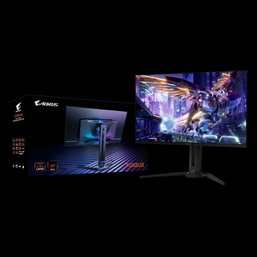 MONITEUR GIGABYTE AORUS FO32U2 31.5" UHD 240 HZ 0.03 MS OLED