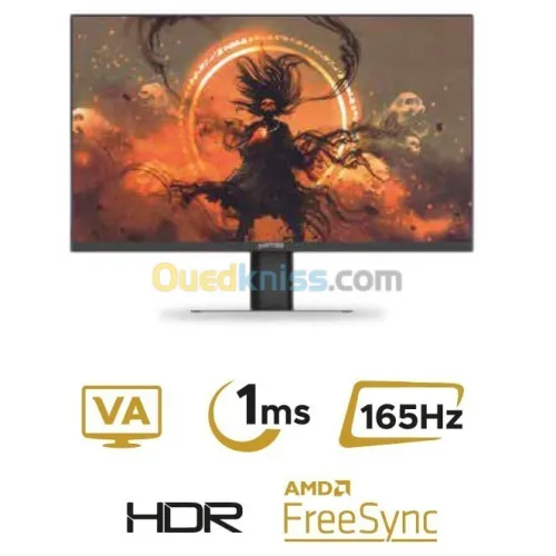 MONITEUR MATOS MSG 24V GHOST 24 FHD 165HZ 1MS 