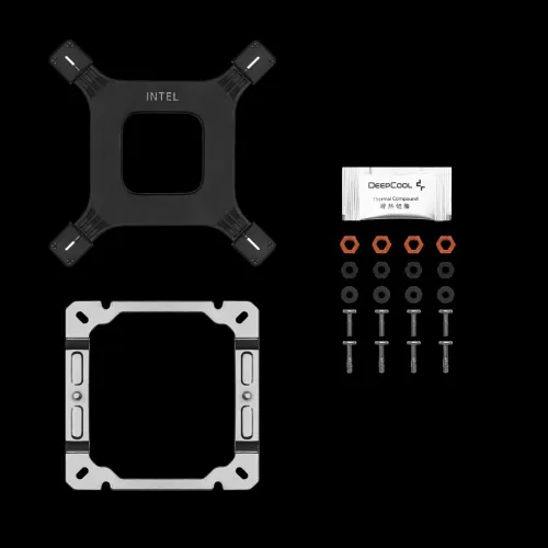 VENTILO CPU DEEPCOOL AG400 WHITE ARGB