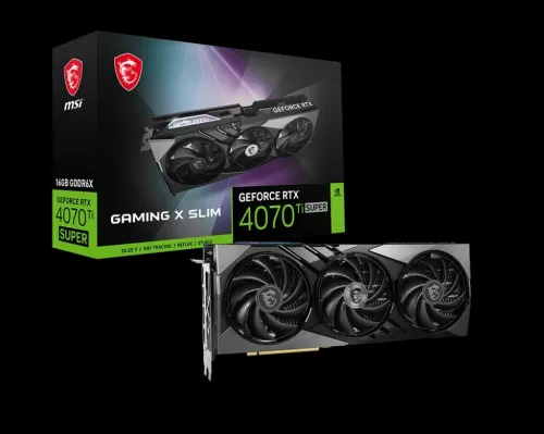 VGA MSI RTX 4070 TI SUPER 16GB GAMING X SLIM