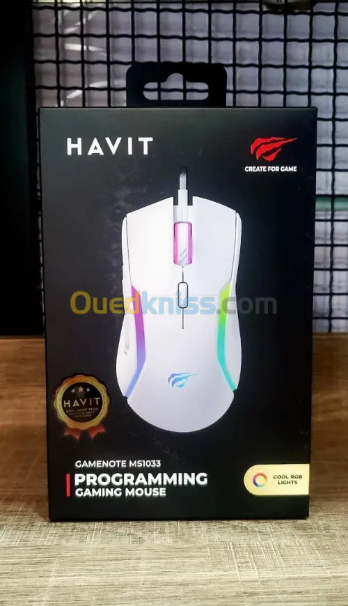 SOURIS GAMER HAVIT MS1033 RGB PROGRAMMABLE