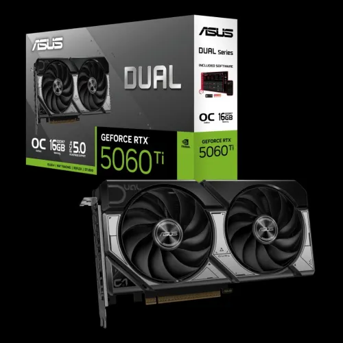 VGA ASUS DUAL RTX 5060 TI 16 GB OC (EN VENTE EN CONFIG)