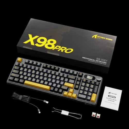 CLAVIER GAMING ATTACK SHARK X98 PRO MECANIQUE