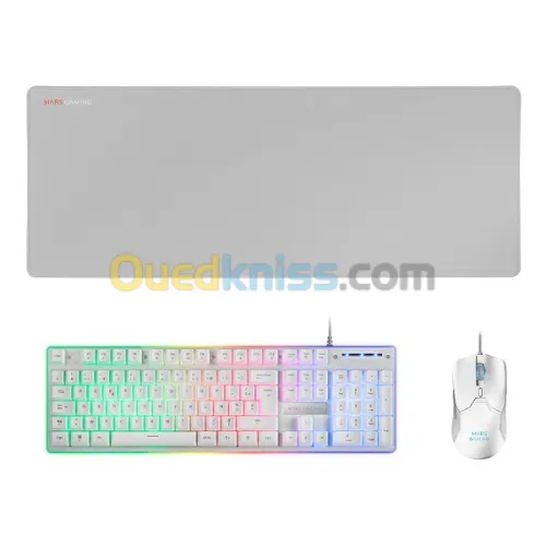 COMBO MARS GAMING 3IN1 MCPX WHITE