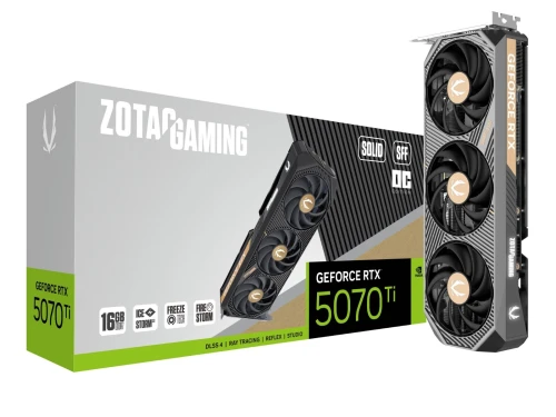 VGA ZOTAC RTX 5070 TI OC SFF 16 GB (EN VENTE EN CONFIG)