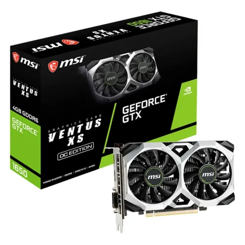 VGA MSI GTX 1650 VENTUS XS OC 4GB