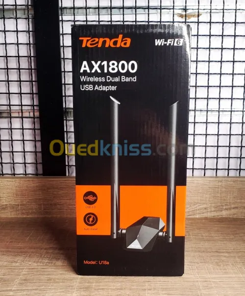 CLE WIFI TENDA U18a AX1800 USB 3 WIFI 6