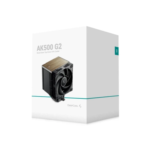 VENTILO CPU DEEPCOOL AK500 G2 BLACK / WOOD