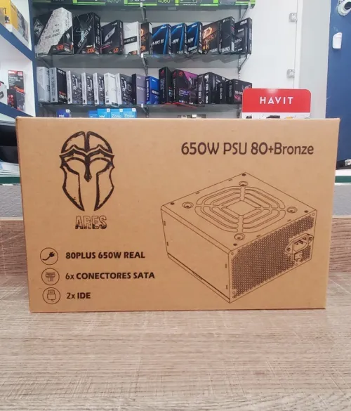ALIMENTATION ARES 650W 80 PLUS BRONZE