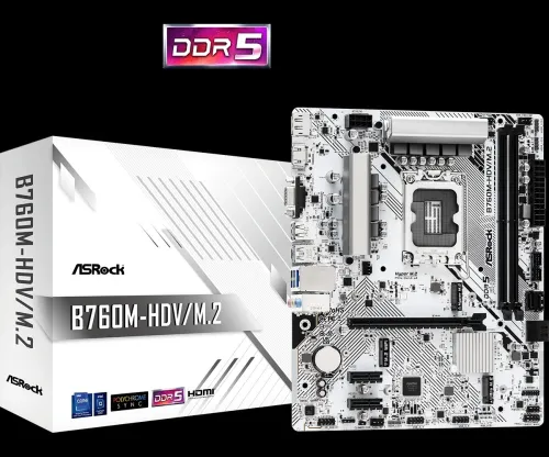 CARTE MERE ASROCK B760M-HDV/M.2 DDR5