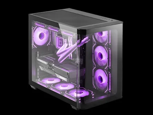 BOITIER MARS GAMING MC FUSION BLACK