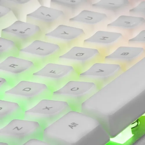 CLAVIER MARS GAMING MK220 H-MECH WHITE