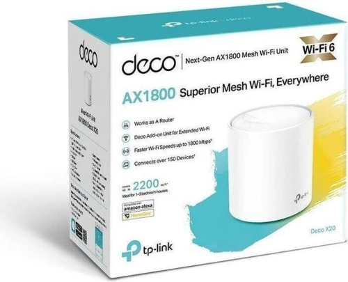 REPETEUR TP LINK DECO X20 AX1800 1 PACK