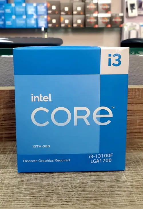 CPU INTEL CORE I3 13100F BOX (EN VENTE EN CONFIG)