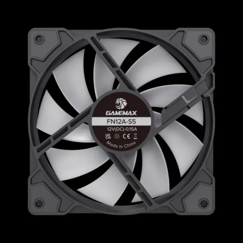 VENTILATEUR GAMEMAX FN12A-S5 BLACK