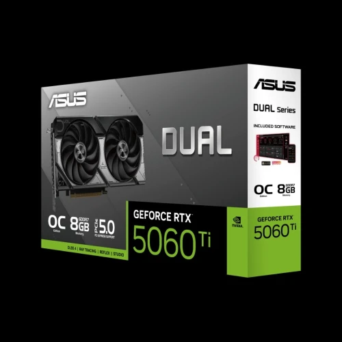 VGA ASUS DUAL RTX 5060 TI 8 GB OC (EN VENTE EN CONFIG)