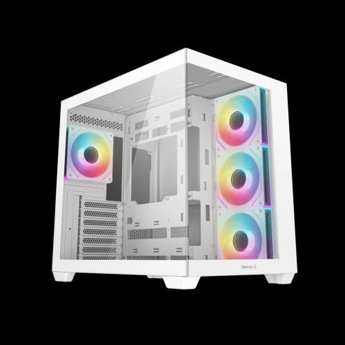 BOITIER DEEPCOOL CG530 WHITE ARGB